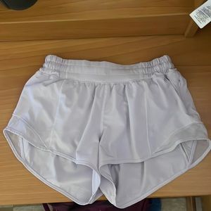 Light purple Hotty hot lululemon shorts 2.5 inch